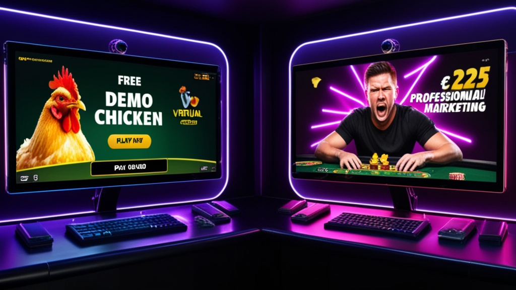 Confronto visivo tra modalità demo e gioco con soldi veri