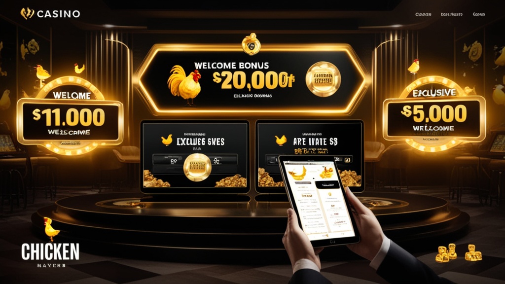 Lobby casino con banner promozionali e offerte per nuovi giocatori