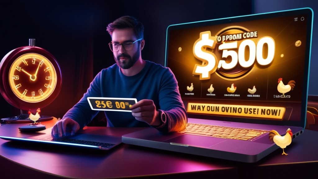 Giocatore che valuta quando usare un codice promo online